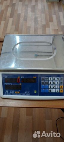 Весы электронные бу