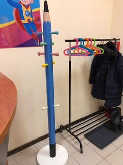 Вешалка напольная карандаш детская