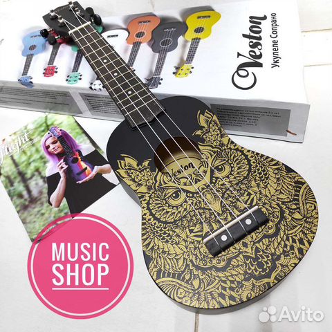 Укулеле сопрано новая