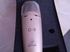 Студийный микрофон behringer c-3 объявление продам