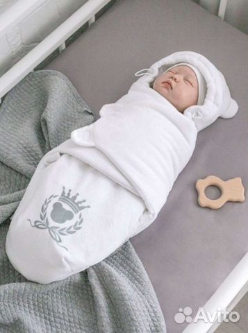 Конверт кокон на выписку