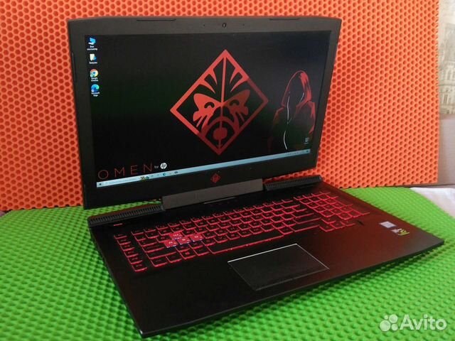 Игровой HP Omen (17'3/IPS/i5/12GB/GTX-4GB/SSD+HDD)