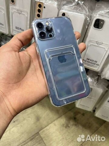 Чехлы на iPhone с карманом для карт