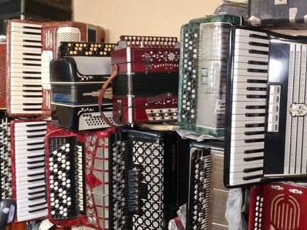 Ремонт гармоней, баянов, аккордеонов