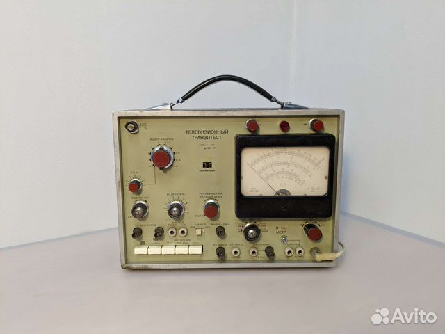 Электроника СССР. Тестер транзисторов