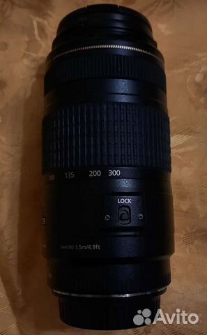 Обьектив EF 70-300 mm USM (новый)