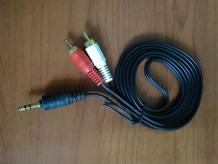 Кабель Jack 3,5-2 RCA 1,5м
