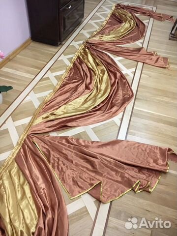 Занавесь ламбрекен