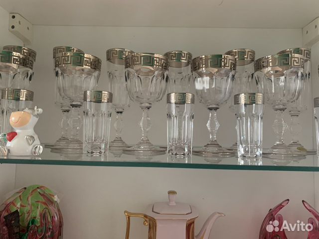 Бокал Версаче платина Same