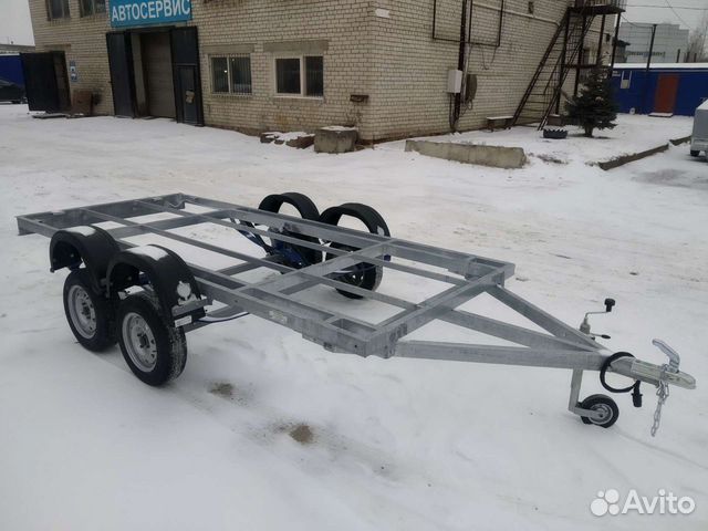 Прицеп легковой площадка 3.7*1.6 от пфс