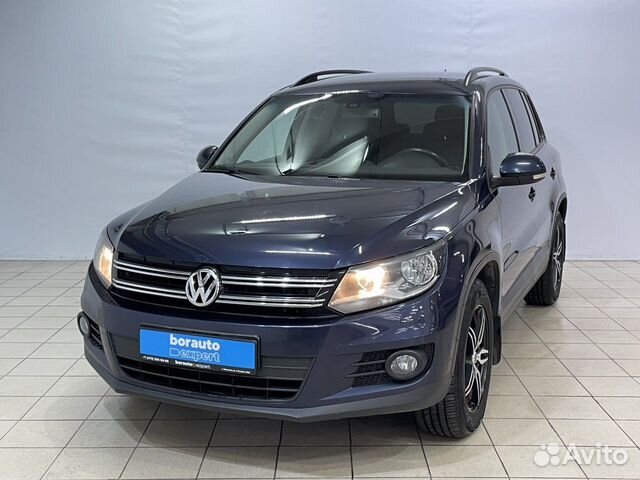 Volkswagen Tiguan 2015 синий