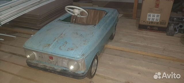 Педальный москвич СССР