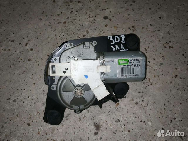 Мотор дворника заднего Пежо 308