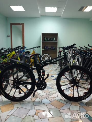 Велосипед на литых дисках