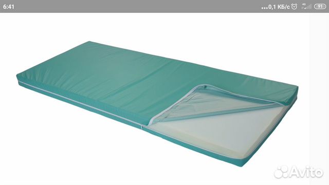 Наматрасник защитный, клеёнка пвх на молнии,высота