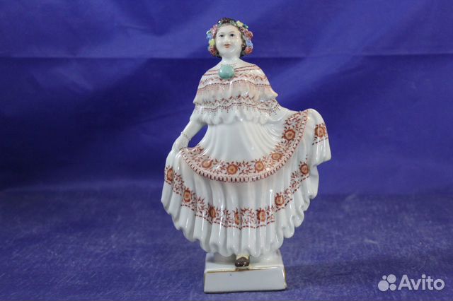 Редкая Статуэтка фарфор Китаянка Девушка невеста