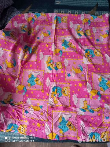 Детское одеяло в кроватку