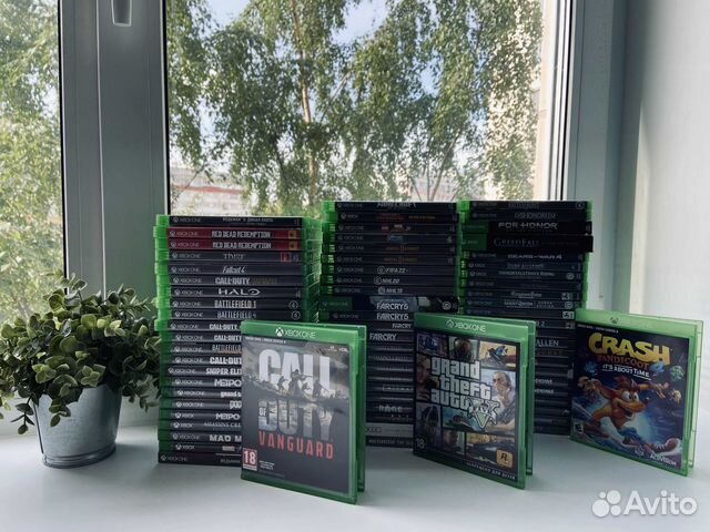 Оригинальные диски для Xbox One