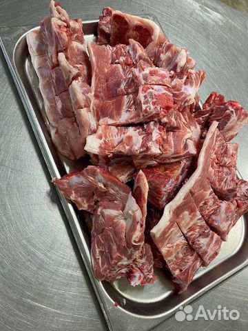 Рагу свиное, кости для собак. Суп-набор