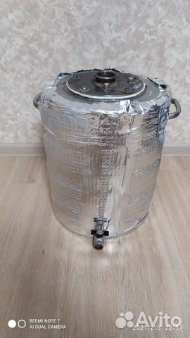 Куб из нержавейки 30 литров