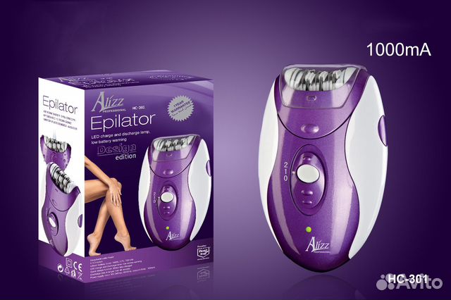 Компактный эпилятор женский беспроводной