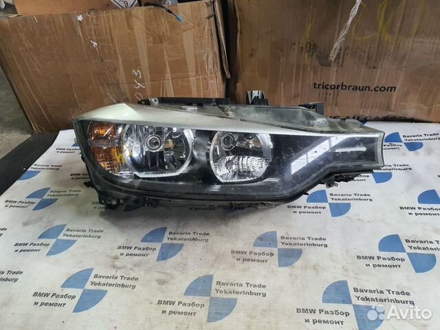Фара правая галоген bmw f30