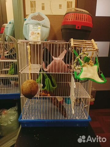 Клетка большая для грызунов средних размеров, крыс