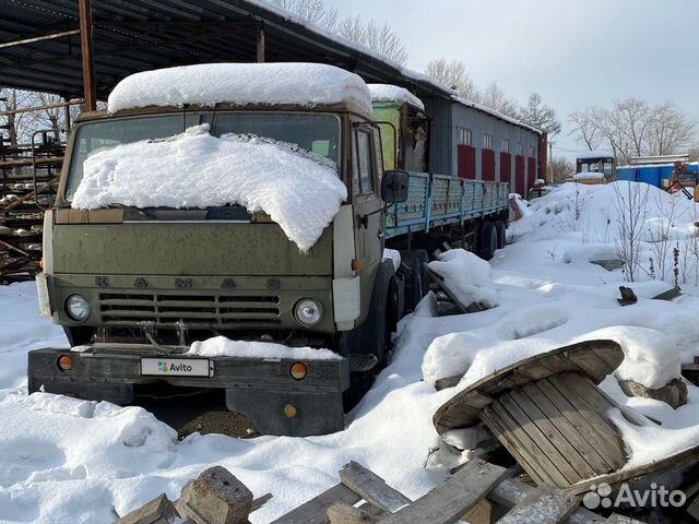 Камаз 5410 с полуприцепом