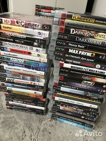 Игры для PS3 (остатки внутри) в идеале