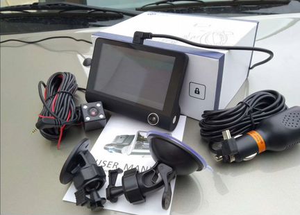 Видеорегистратор 3 камеры