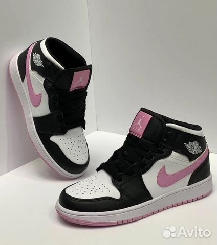 Nike Air Jordan 1 Mid GS Arctic Pink Кроссовки