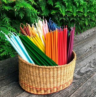 Церковные свечи восковые