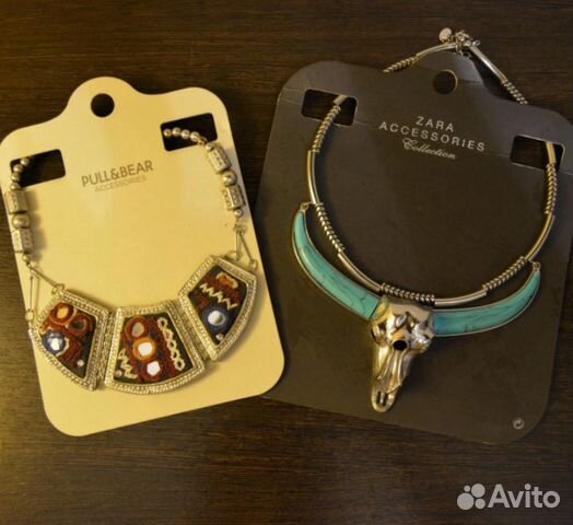 Ожерелья zara - продано. Pull&Bear в наличии
