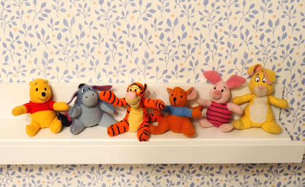 Игрушки из макдональдса Винни пух 2002г