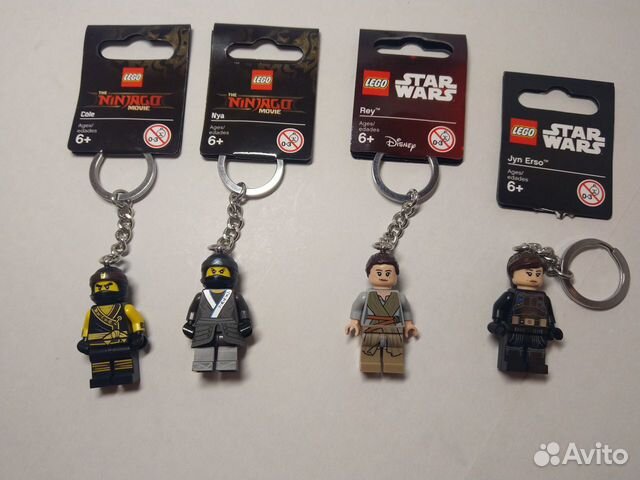 Lego брелок
