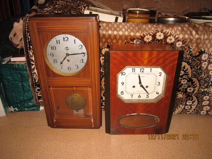 Часы настенные очз, Янтарь и другие