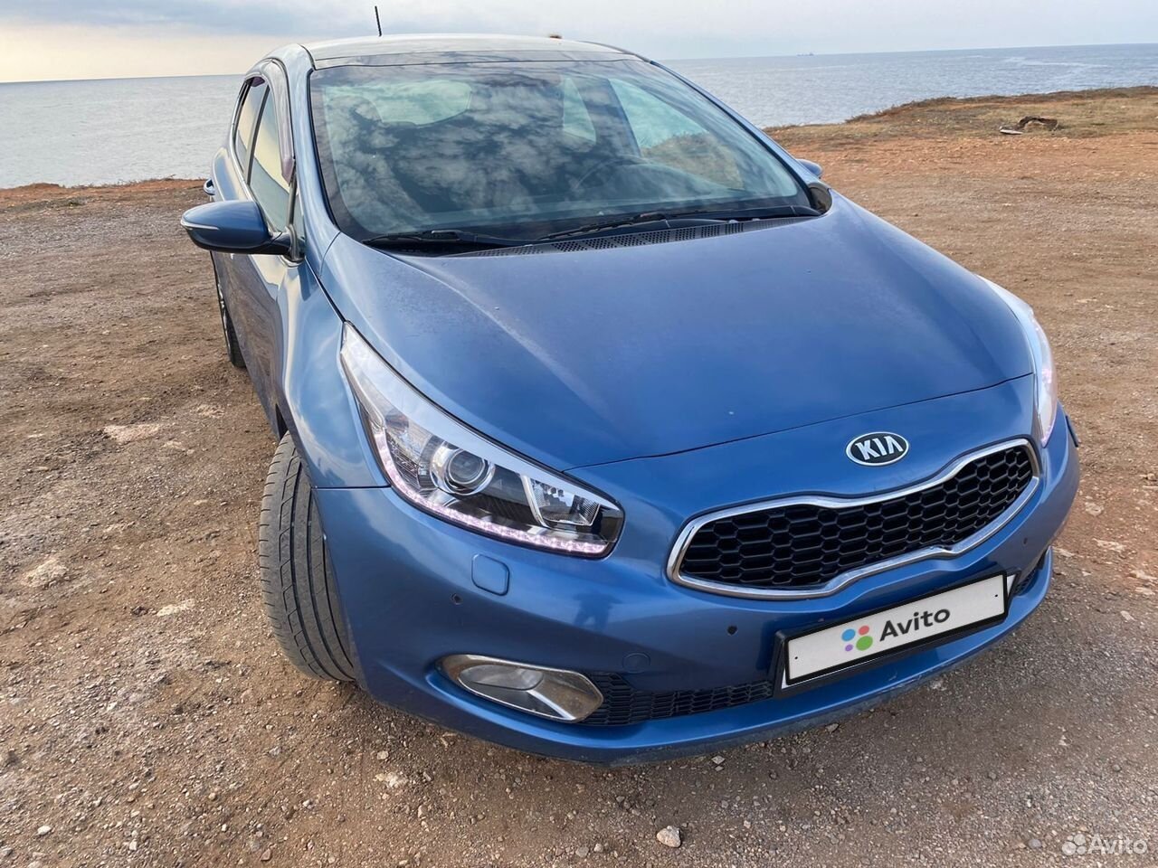 Kia Ceed синий 2013