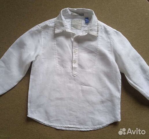 Рубашка Okaidi р.-116,новая р-р. 122