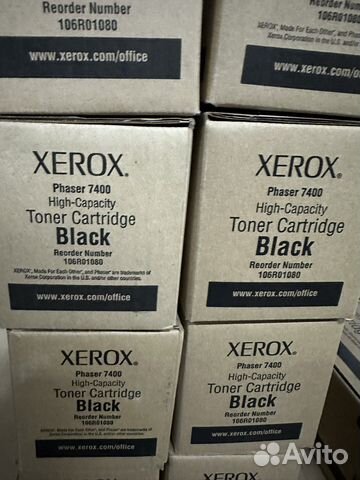 Тонер-картридж Xerox Toner Cartridge Phaser 7400
