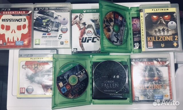 Лицензионные диски PS 3 и Хbox One