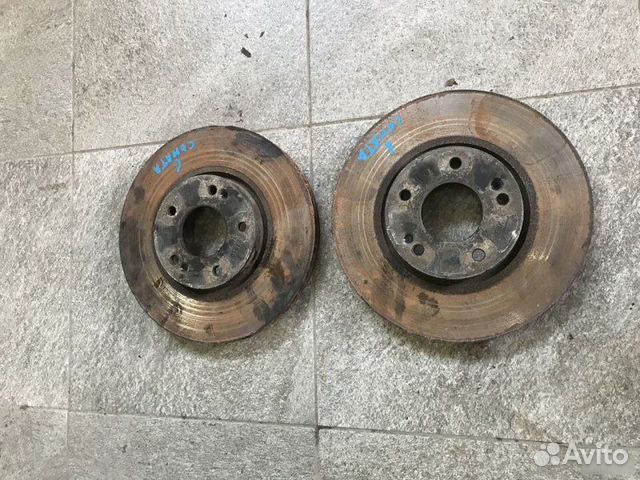 Диск тормозной передний Hyundai Sonata 6