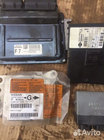 Nissan Almera N16 блок управления двигателем