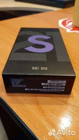 Коробка Samsung s21