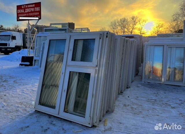 Пластиковые окна и двери бу и новые