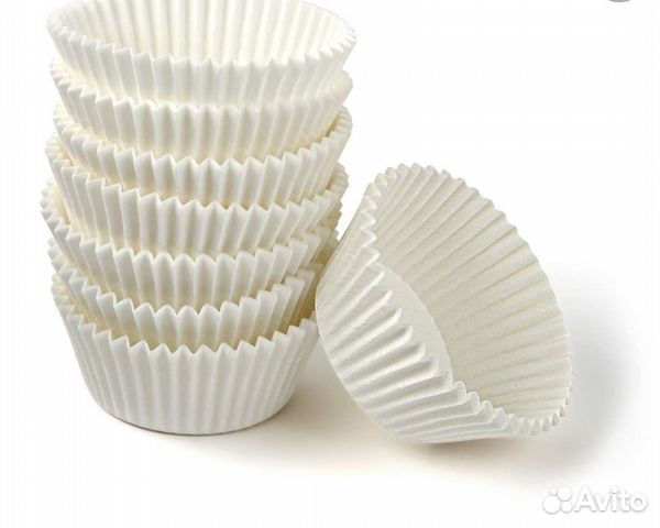 Формочки для кексов, бумажные 4-6 см