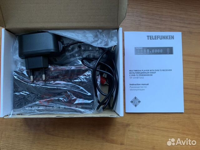 Тв приставка DVB-T2 Telefunken TF-dvbt252