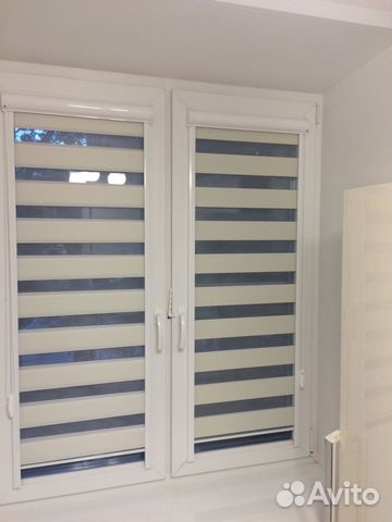 Оконные Рулонные шторы, день ночь за 2дня