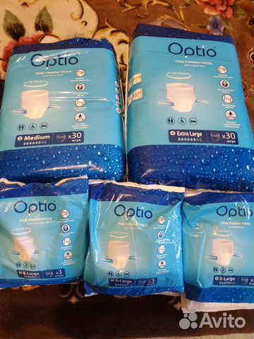 Памперсы L XL трусики S М для взрослых оптио