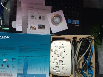 Модем роутер TP link 1-port 150 Mbps adsl2