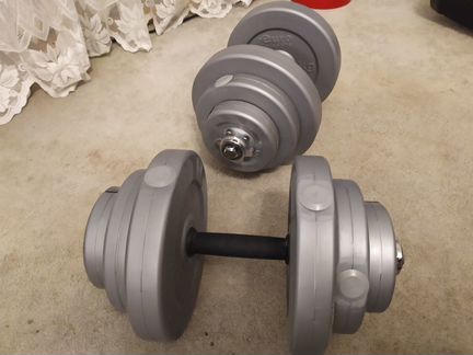 Гантели 18 кг разборные